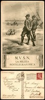 CARTOLINE - MILITARI - MVSN - Serie Fauno - "La Milizia Postelegrafica" - Illustratore Pisani - N6 - Viaggiata 21.1.37 - - Ohne Zuordnung