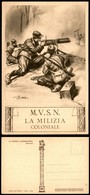 CARTOLINE - MILITARI - MVSN - Serie Fauno - "La Milizia Coloniale" - Illustratore Pisani - N8 - Nuova (30) - Ohne Zuordnung