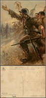 CARTOLINE - MILITARI - Serie O.M.S. - Illustratore Tafuri - Militi All'attacco Con Baionette - Nuova FG - Zonder Classificatie
