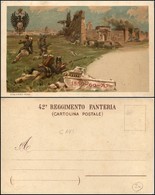 CARTOLINE - MILITARI - 42° Reggimento Fanteria - Illustratore Cavi R. - Nuova Perfetta (20) - Ohne Zuordnung