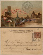 CARTOLINE - MILITARI - 48° Reggimento Fanteria - Timbro Comando - Viaggiata 1903 - Non Classés