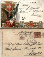 CARTOLINE - MILITARI - 60° Reggimento Fanteria - Timbro Comando - Viaggiata 2.6.1903 - Ohne Zuordnung