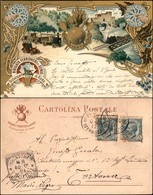 CARTOLINE - MILITARI - Brigata Ferrovieri Del Genio - Distaccamento Di Roma - Viaggiata 1908 - Non Classés