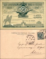 CARTOLINE - MILITARI - V Gara Generale Tiro A Segno Farnesina 1907 - Illustratore Borgogelli - Colore Oliva - Viaggiata  - Ohne Zuordnung