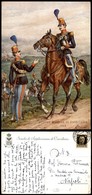 CARTOLINE - MILITARI - Scuola Militare Di Cavalleria 1849 - Viaggiata FG - Non Classés
