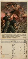 CARTOLINE - FRANCHIGIA MILITARE - 1941/1942 - Boccasile - "Un Solo Pericolo…" (F64A-7) - Scritta Non Viaggiata - Sonstige & Ohne Zuordnung