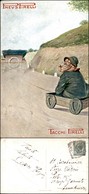 CARTOLINE - PUBBLICITARIE - Pneus Pirelli - Tacchi Pirelli - Illustrata - Viaggiata 1917 - Non Classés