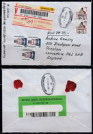 Ca0172 GERMANY 2001, Special Delivery Letter To England - Covers & Documents