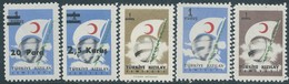 Turchia Turkey 1957 Stamps For Charity And Relief - CINDERELLA - Not Used - Charity Stamps