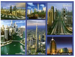 (741) United Arab Emirates - UAE - Dubai (with Eagle Stamp At Back Of Card) - Emirats Arabes Unis