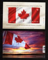 2015- Canada- 50 Th Anniversary Of The Canadian- Flag- Drapeau- Minisheet MINT** - Stamps