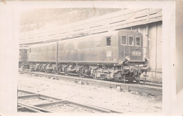 ¤¤  -  Carte-Photo Non Située D'une Locomotive En Gare  -  Chemin De Fer, Train    -  ¤¤ - Eisenbahnen