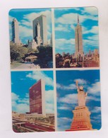 CPM GEANTE (avec Effet De Relief En Remuant) NEW YORK MULTIVUES - Multi-vues, Vues Panoramiques