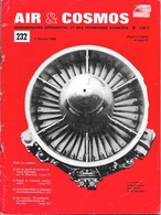 Hebdomadaire Air & Cosmos Février 1968 - N° 232: Un An Après Le Drame De Cap Kennedy, Mach 3, Convair 660, Air-France - Avion