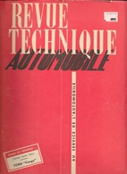 Revue Technique Automobile Novembre 1951 - N° 67: Ford Cargo, Compte-rendu Salon De L'Auto - Auto