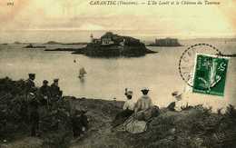 29...FINISTERE....CARANTEC...L ILE LOUET ET LE CHATEAU DU TAUREAU - Carantec