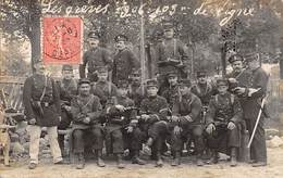 Paris.    75   Événement..  Grève 1906  Le 103 ème De Ligne  Carte Photo  RARE  (voir Scan) - Otros & Sin Clasificación