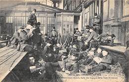 Paris.    75   Grève Des Chemins De Fer  1906    Cantonnement Gare Saint Lazare    (voir Scan) - Sonstige & Ohne Zuordnung
