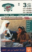 JORDAN -Woman & Child, 12/01, Sample No Chip And No CN - Jordanien