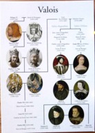 VALOIS PORTRAITS ET GENEALOGIE REUNION DES MUSEES NATIONAUX SCAN R/V - Genealogy