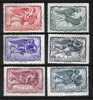 GREECE 1943 WINDS RE ISSUE SET MNH - Unused Stamps