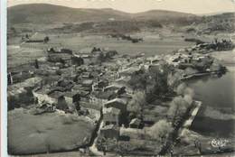 CPSM FRANCE 83 " Besse Sur Issole, Vue Générale Aérienne Et Le Lac" - Besse-sur-Issole