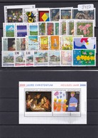 Liechtenstein, Kpl. Jahrgang 2000** (K 3437) - Années Complètes