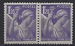 France 1944 Iris (*) MNG Yvert 651 - 1939-44 Iris