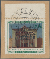 Dt. Besetzung II WK - Litauen - Alsedschen (Alsedziai): 1941, 30 K Landwirtschafts-Ausstellung "Geor - Occupazione 1938 – 45