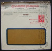 1933 Boulogne Billancourt  Contrôle Paragon , Spécialité D'imprimés Carbonés Imprimerie Gégnon Et De Christien - 1921-1960: Modern Tijdperk