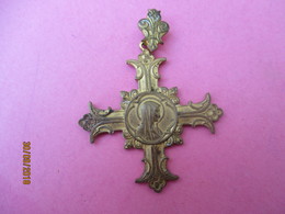 Croix Avec Bélière/Congr. De Saint Louis De Gonzague/Paroisse Saint Jean/LYON/vers Fin XIXéme-début XXéme       CRX1 - Religion &  Esoterik