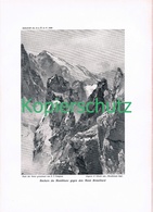 088-2 E.T.Compton Rochers Du Montblanc Druck 1909 !! - Altri & Non Classificati