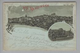 AK CH ZG Menzingen 1899-01-30 Mondschein-Litho C.K.Z. # 1170 - Menzingen