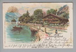 AK CH ZG Zug Schweizerhaus 1901-08-10 Litho Gebr.Metz - Zug