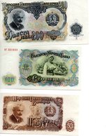 3 Billets De Bulgarie - Bulgarie