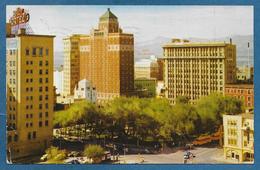 OVERLOOKING THE PLAZA EL PASO TEXAS 1958 - El Paso