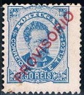 Portugal, 1892/3, # 87 Dent. 11 1/2, Sob. C, Used - Ongebruikt