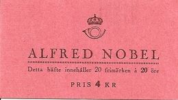 SWEDEN, 1946, Booklet 80 (Facit), Mi 325, Alfred Nobel - 1904-50