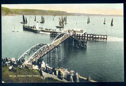 Cpa Pays De Galle Tenby Royal Victoria Pier    YN12 - Pembrokeshire