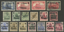 CHINA: Small Lot Of Stamps, Most Used (some Mint Without Gum), Interesting Cancels, Almost All Of Fine To VF Quality, Lo - Otros & Sin Clasificación