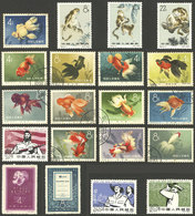 CHINA: Lot Of Interesting Stamps And Sets But WITH DEFECTS, Many Of Fine Appearance, Scott Catalog Value US$560+, Low St - Lots & Serien
