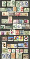 CHINA: Lot Of Varied Stamps And Sets, Mint Lightly Hinged (some MNH, Most Issued Without Gum), Very Fine General Quality - Verzamelingen & Reeksen