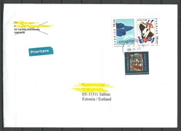 SCHWEDEN Sweden 2018 Cover To Estonia - Covers & Documents