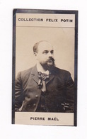 Photo 1ère Collection Félix Potin (chocolat), Homme De Lettres Pierre Maël, Phot. Eugène Pirou, Paris, Vers 1900 - Alben & Sammlungen