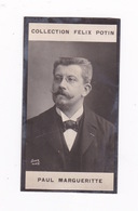 Photo 1ère Collection Félix Potin (chocolat), Homme De Lettres Paul Margueritte, Phot. Nadar, Paris, Vers 1900 - Alben & Sammlungen