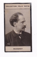 Photo 1ère Collection Félix Potin (chocolat), Compositeur Jules Massenet, Phot. Boyer, Paris, Vers 1900 - Alben & Sammlungen