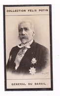 Photo 1ère Collection Félix Potin (chocolat), Général Du Barail, Phot. Reutlinger, Paris, Vers 1900 - Alben & Sammlungen