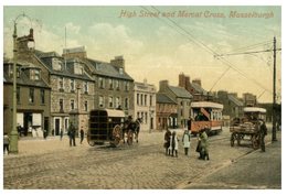 (086) Very Old Postcard - UK - Scotland - Musselburgh (1912) - East Lothian
