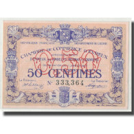 France, Evreux, 50 Centimes, 1917, SPL, Pirot:57-10 - Chambre De Commerce