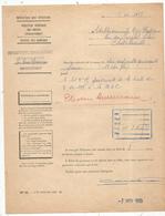 Lettre , Ministère Des Finances , Service Des Domaines De Chatellerault ,1955 , Frais Fr 1.45 E - Unclassified
